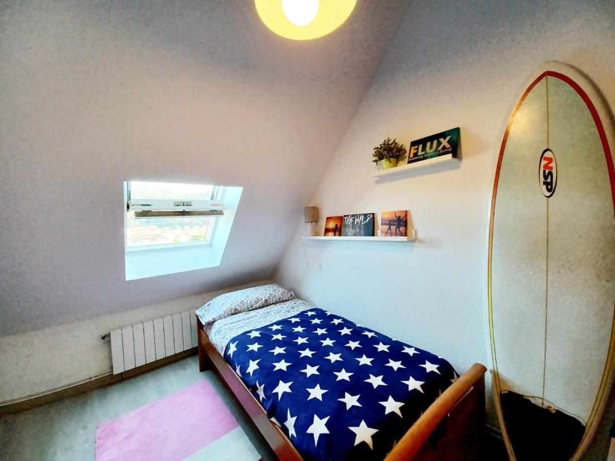 דירות Santiuste Duplex Con Piscina Muy Cerca De La Playa מראה חיצוני תמונה